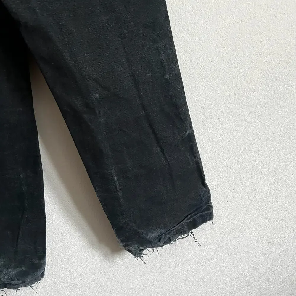 Carhartt faded black double knee work wear carpenter pants - Picture 13 of 13